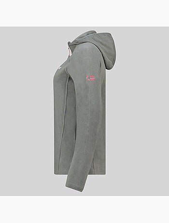 Veste polaire à capuche tugood – geographical norway