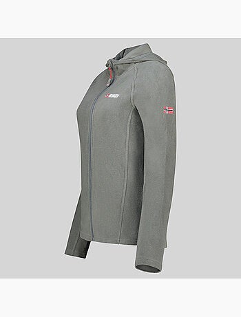 Veste polaire à capuche tugood – geographical norway