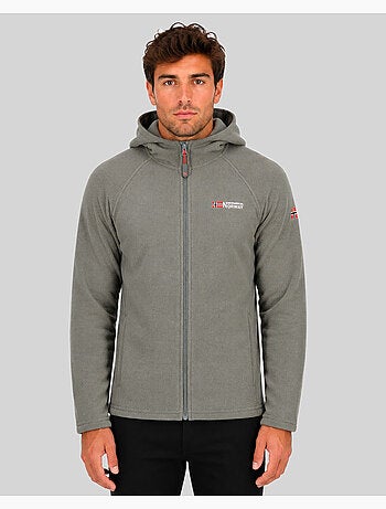 Veste polaire à capuche tugood – geographical norway