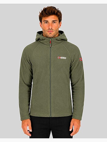 Veste polaire à capuche tugood – geographical norway