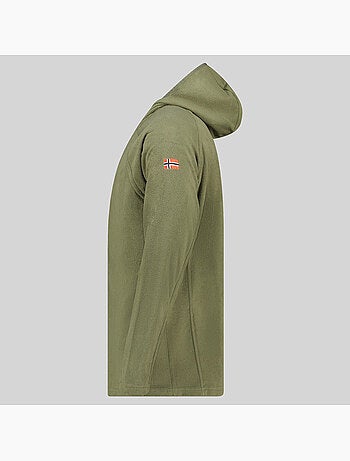 Veste polaire à capuche tugood – geographical norway