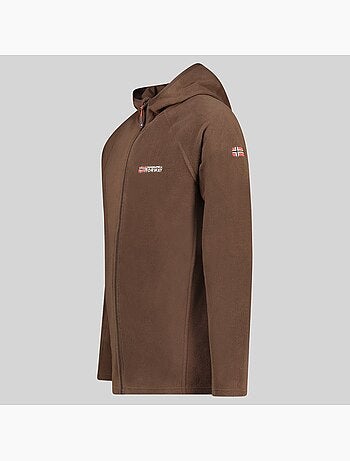 Veste polaire à capuche tugood – geographical norway