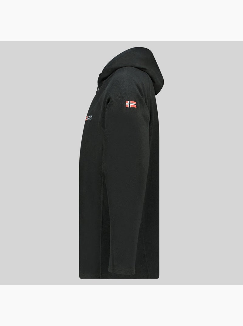 Veste polaire à capuche tugood – geographical norway Noir - Kiabi