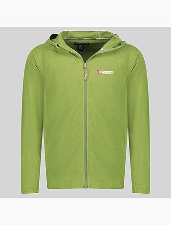 Veste polaire à capuche tugood – geographical norway