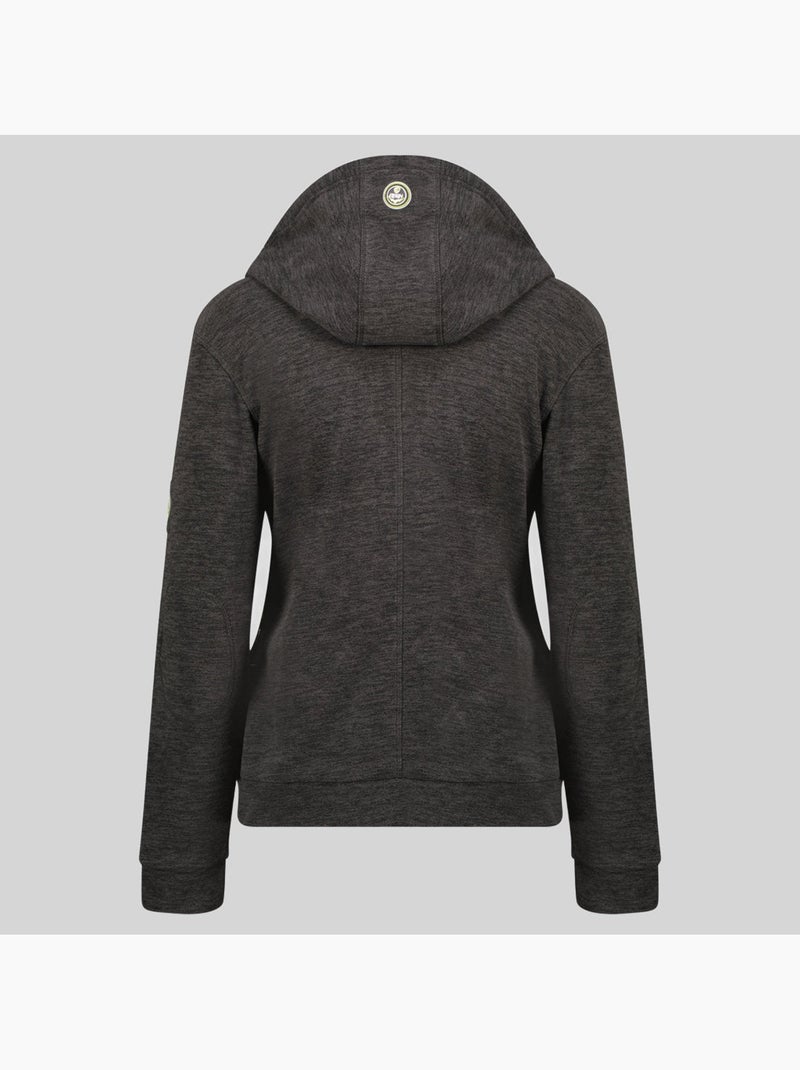Veste polaire à capuche twelve – geographical norway Noir - Kiabi