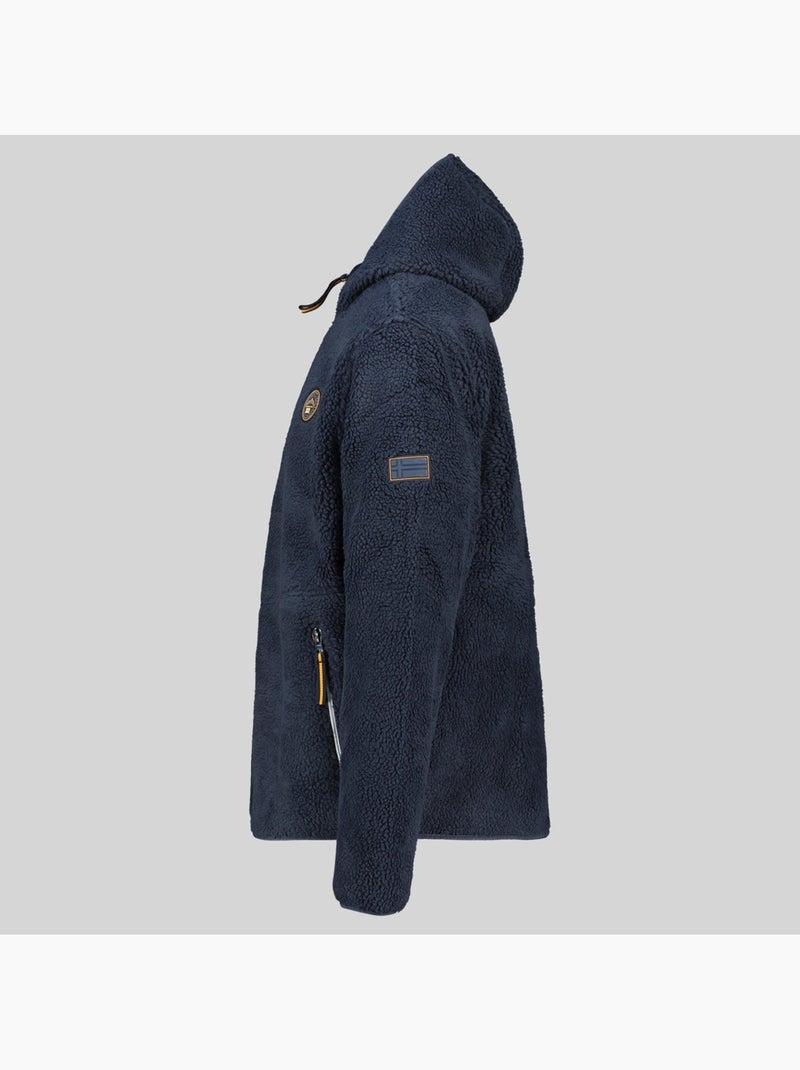 Veste polaire à capuche ucherpim – geographical norway Bleu marine - Kiabi