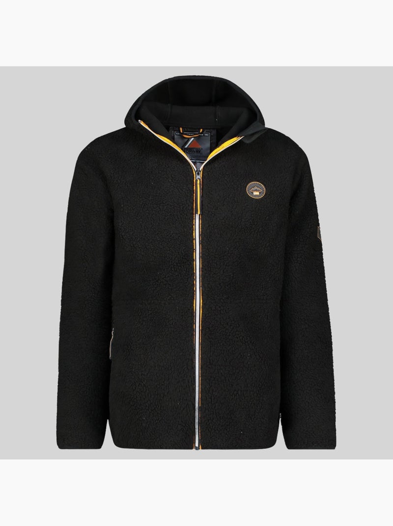Veste polaire à capuche ucherpim – geographical norway Noir - Kiabi