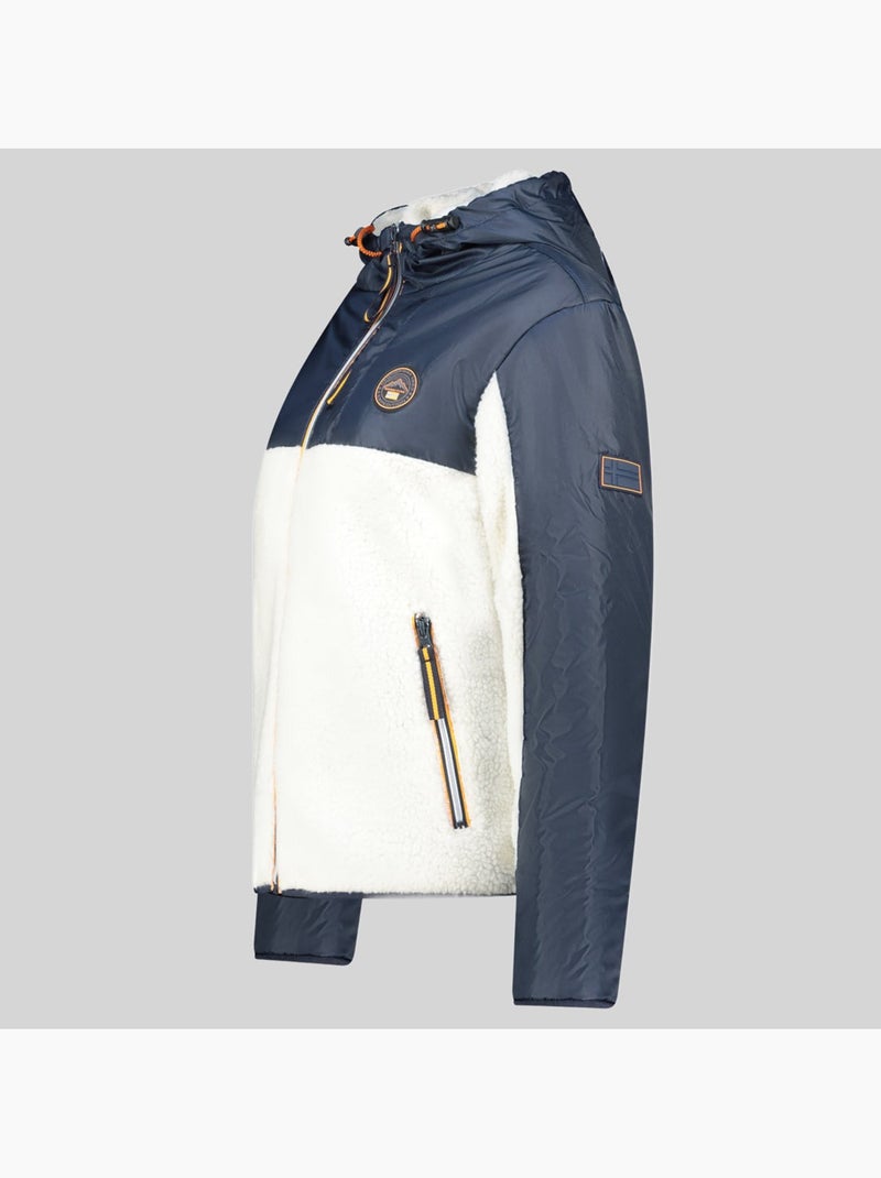 Veste polaire à capuche ulyssim – geographical norway Bleu marine - Kiabi