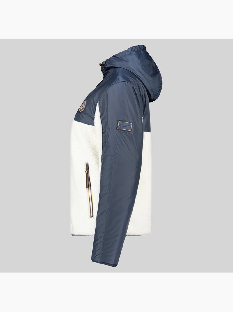 Veste polaire à capuche ulyssim – geographical norway Bleu marine - Kiabi