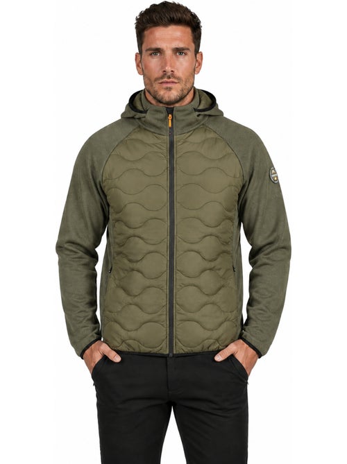 Veste polaire épaisse bi-matière à capuche tenessoeak – canadian peak - Kiabi Veste polaire épaisse bi-matière à capuche tenessoeak – canadian peak - Kiabi