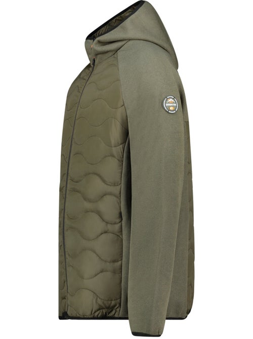 Veste polaire épaisse bi-matière à capuche tenessoeak – canadian peak - Kiabi Veste polaire épaisse bi-matière à capuche tenessoeak – canadian peak - Kiabi
