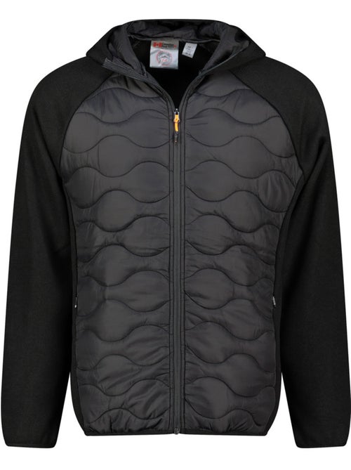 Veste polaire épaisse bi-matière à capuche tenessoeak – canadian peak - Kiabi