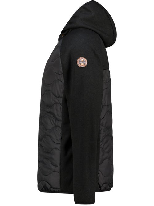 Veste polaire épaisse bi-matière à capuche tenessoeak – canadian peak - Kiabi
