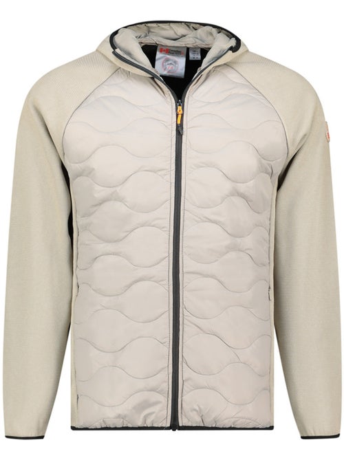 Veste polaire épaisse bi-matière à capuche tenessoeak – canadian peak - Kiabi