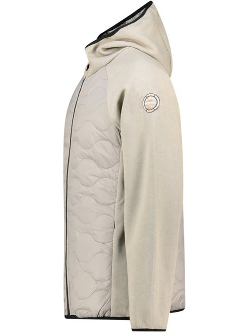 Veste polaire épaisse bi-matière à capuche tenessoeak – canadian peak - Kiabi