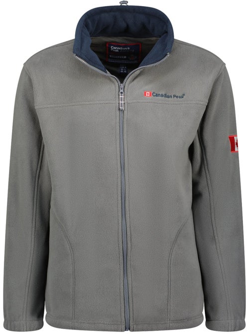 Veste polaire épaisse zippée ultona – canadian peak - Kiabi