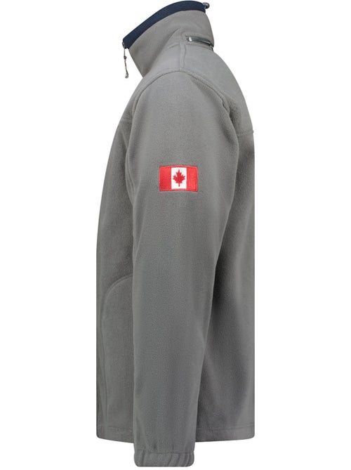 Veste polaire épaisse zippée ultona – canadian peak - Kiabi