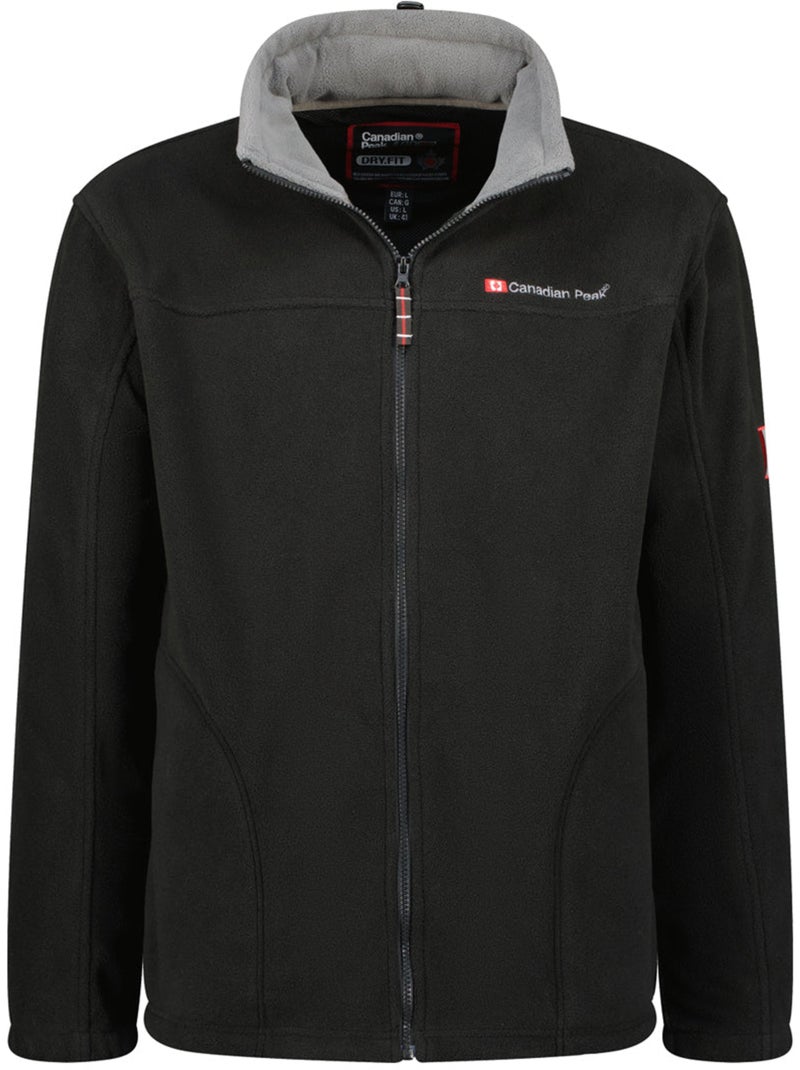 Veste polaire épaisse zippée ultona – canadian peak Noir - Kiabi