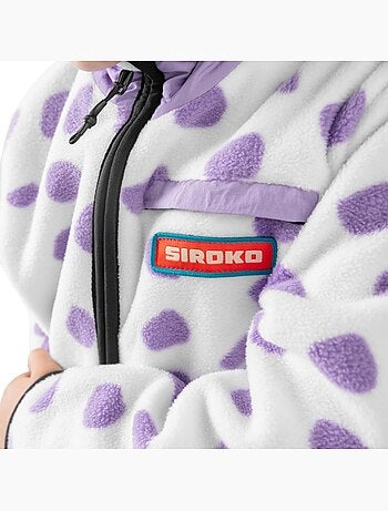 Veste polaire garçon sports d'hiver enfants popsicle