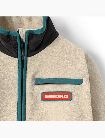 Veste polaire garçon sports d'hiver enfants spy