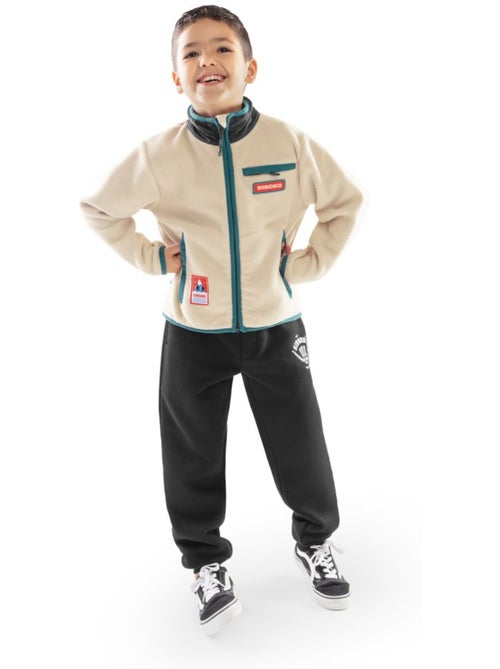 Veste polaire garçon sports d'hiver enfants spy - Kiabi