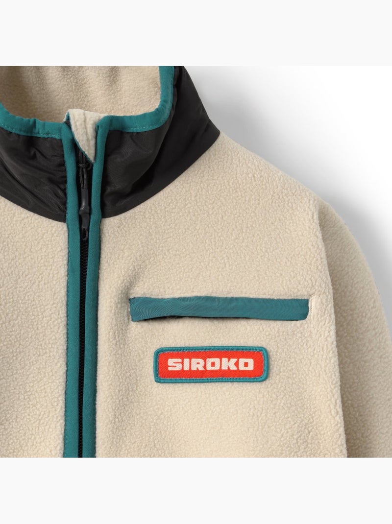 Veste polaire garçon sports d'hiver enfants spy Beige - Kiabi