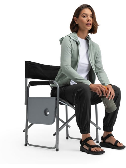 Veste polaire légère à capuche randonnée femme randonnée femme ember - Kiabi