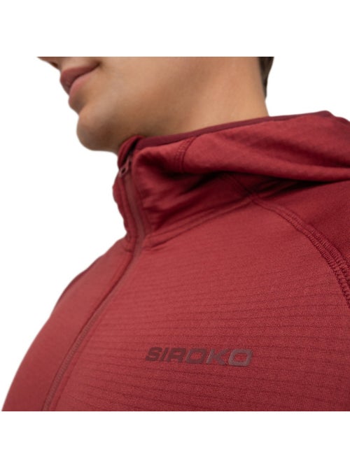 Veste polaire légère à capuche randonnée homme randonnée homme stride maroo - Kiabi