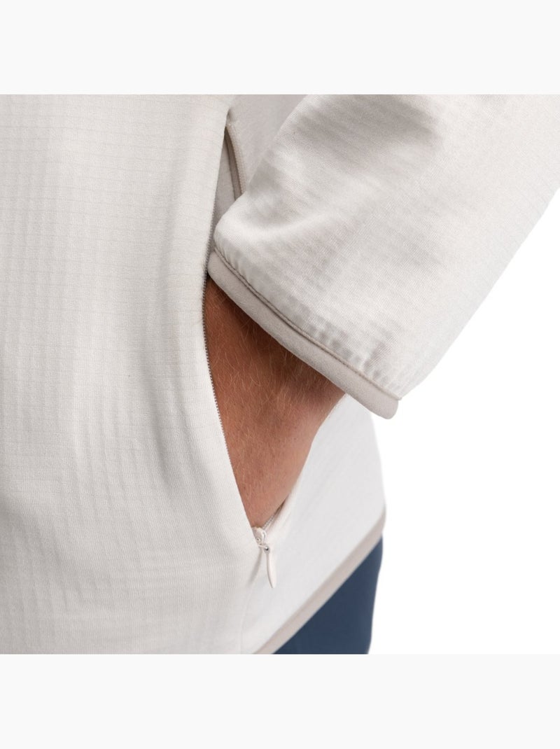 Veste polaire légère à capuche randonnée homme randonnée homme stride stone Beige - Kiabi