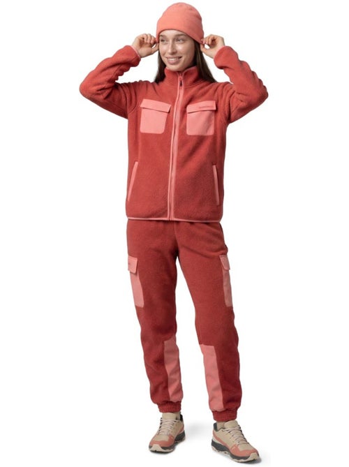 Veste polaire randonnée femme femme carezza-w brick - Kiabi