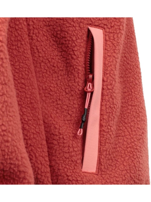 Veste polaire randonnée femme femme carezza-w brick - Kiabi