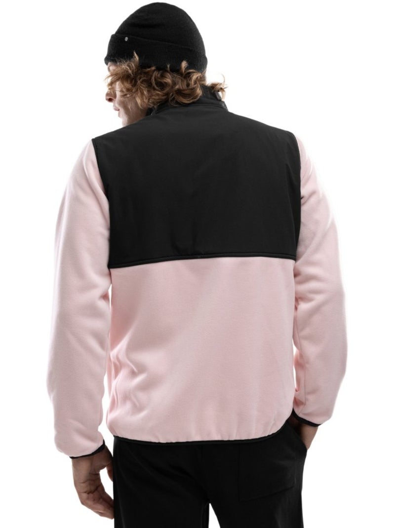 Veste polaire ripstop homme sports d'hiver homme evolène Rose - Kiabi