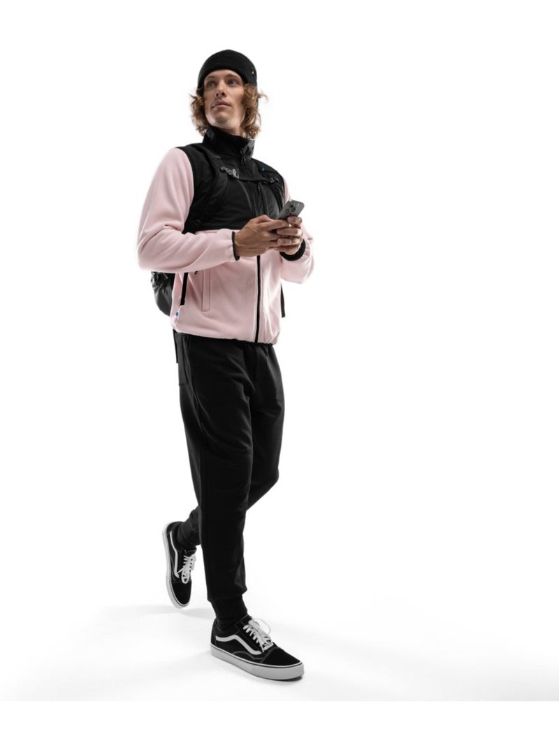 Veste polaire ripstop homme sports d'hiver homme evolène Rose - Kiabi