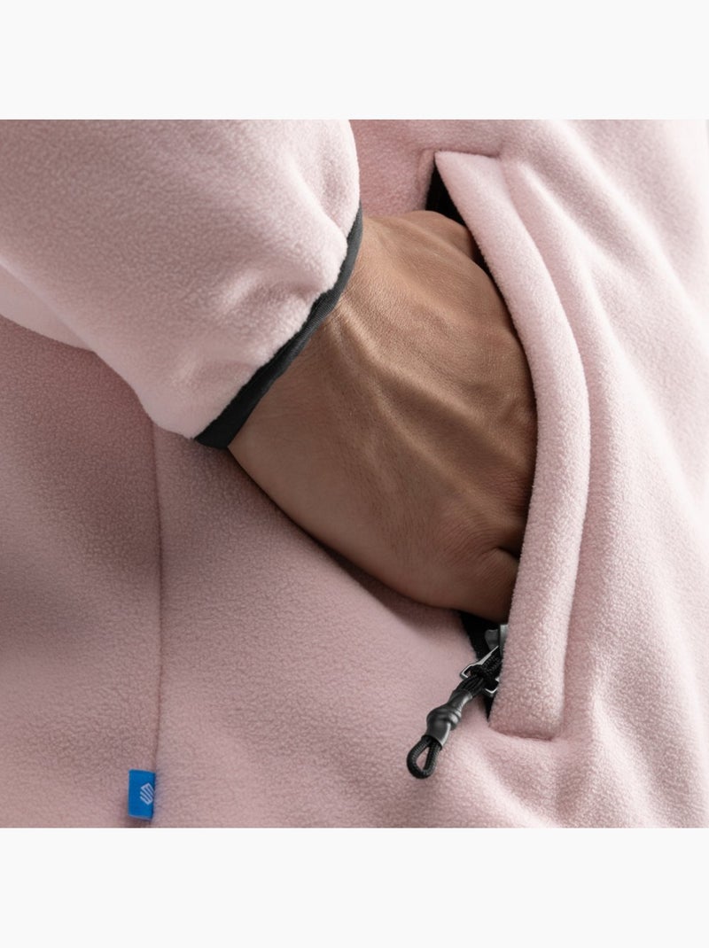 Veste polaire ripstop homme sports d'hiver homme evolène Rose - Kiabi