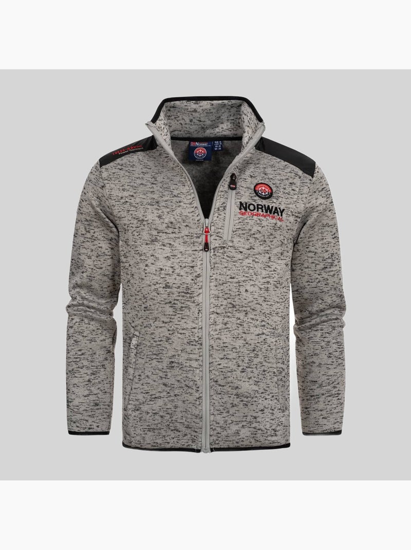 Veste polaire tavid – geographical norway Gris clair - Kiabi