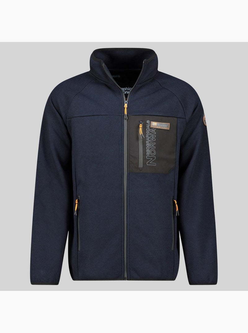 Veste polaire thizy – geographical norway Bleu marine - Kiabi