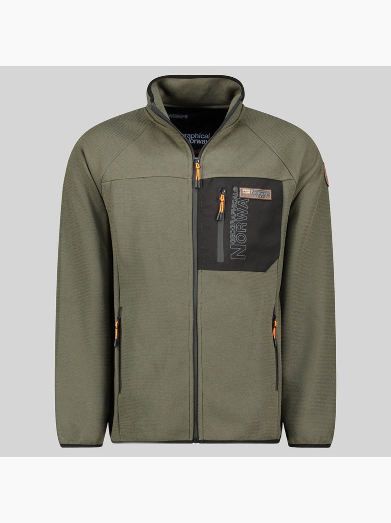 Veste polaire thizy – geographical norway Kaki - Kiabi