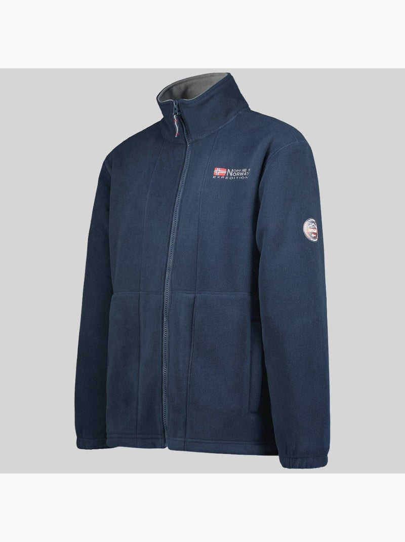 Veste polaire torleon – geographical norway Bleu Gris - Kiabi