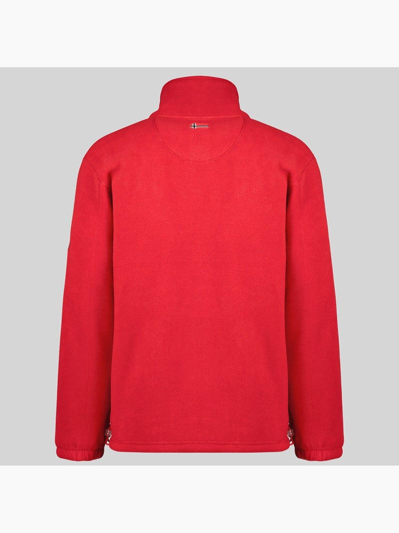 Veste polaire torleon – geographical norway Gris Rouge - Kiabi