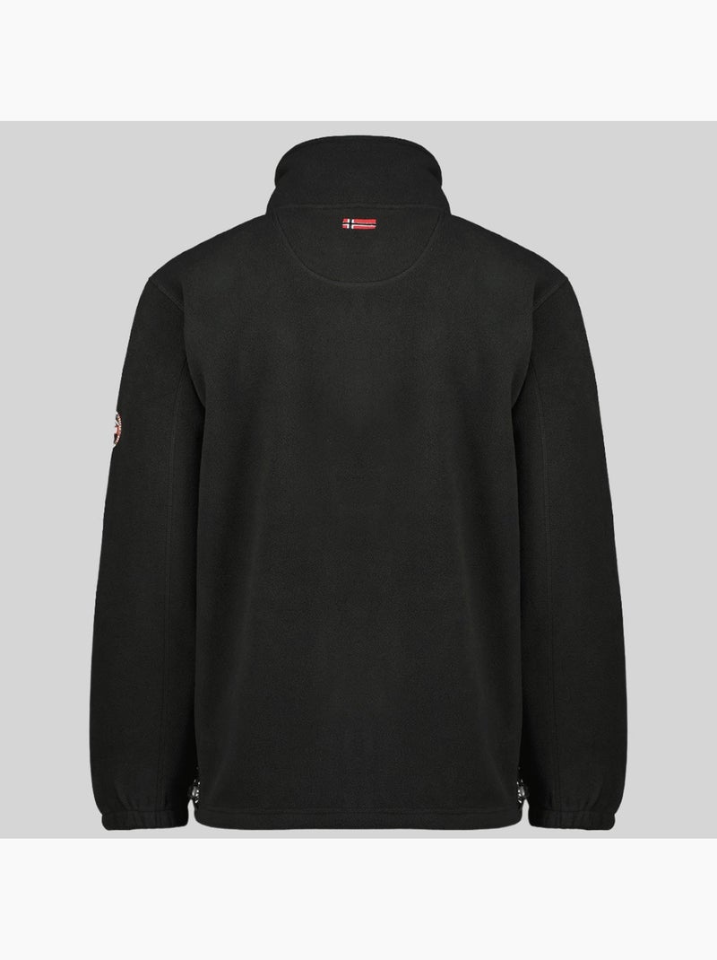 Veste polaire torleon – geographical norway Noir Gris - Kiabi