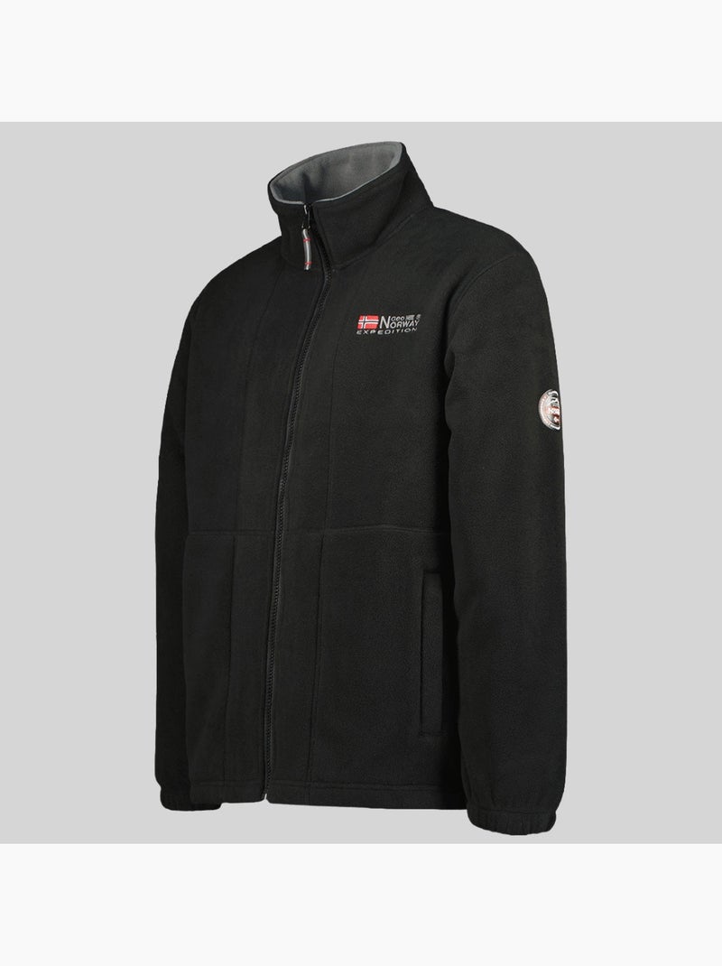 Veste polaire torleon – geographical norway Noir Gris - Kiabi