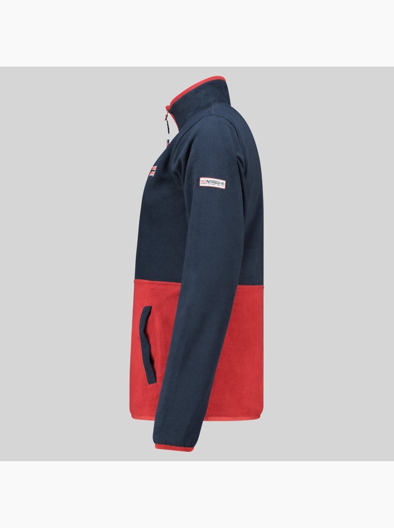 Veste polaire touki fz – geographical norway Bleu marine - Kiabi
