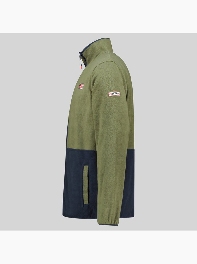 Veste polaire touki fz – geographical norway Kaki - Kiabi