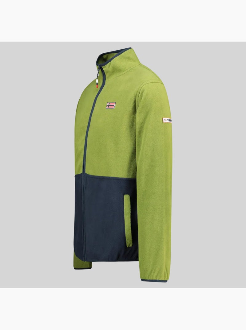 Veste polaire touki fz – geographical norway Vert kiwi - Kiabi