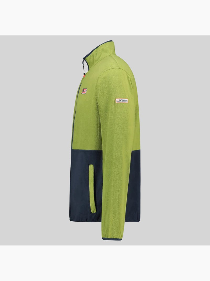 Veste polaire touki fz – geographical norway Vert kiwi - Kiabi