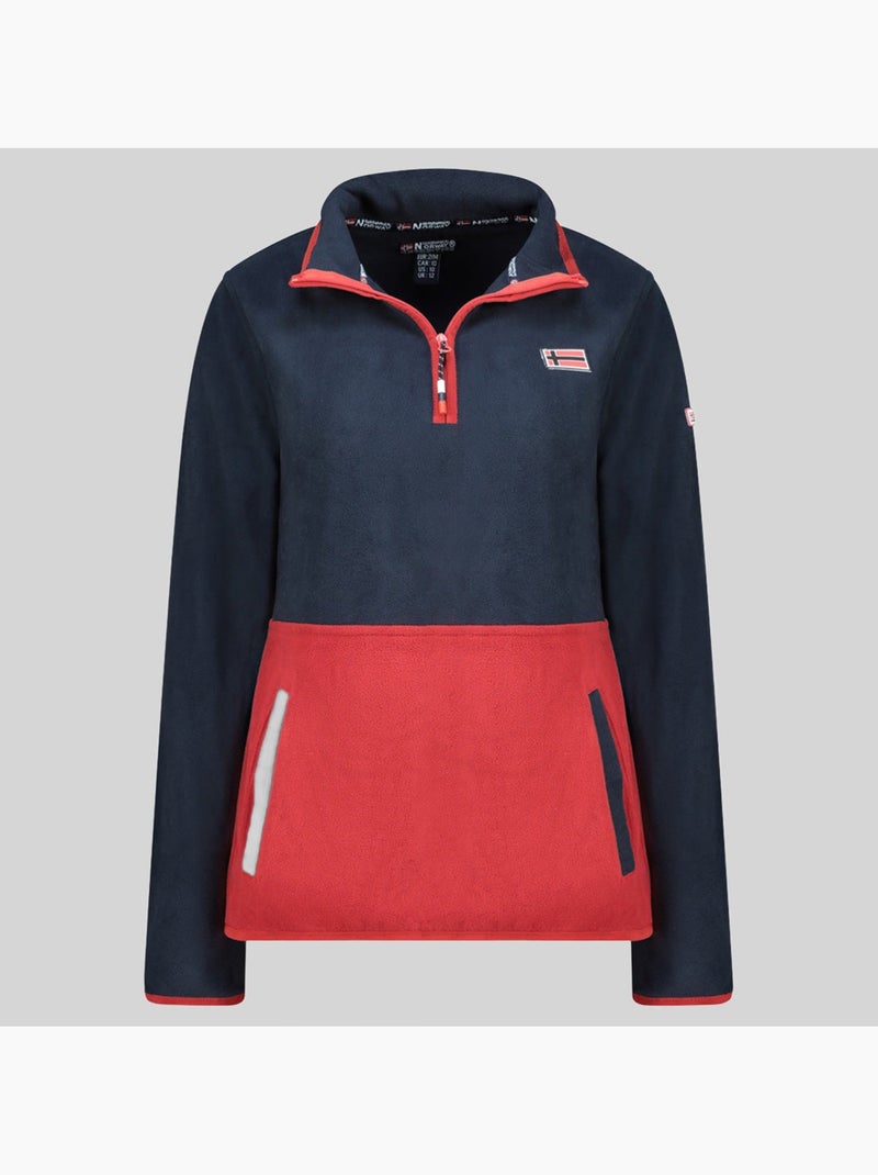 Veste polaire touki hz – geographical norway Bleu marine - Kiabi