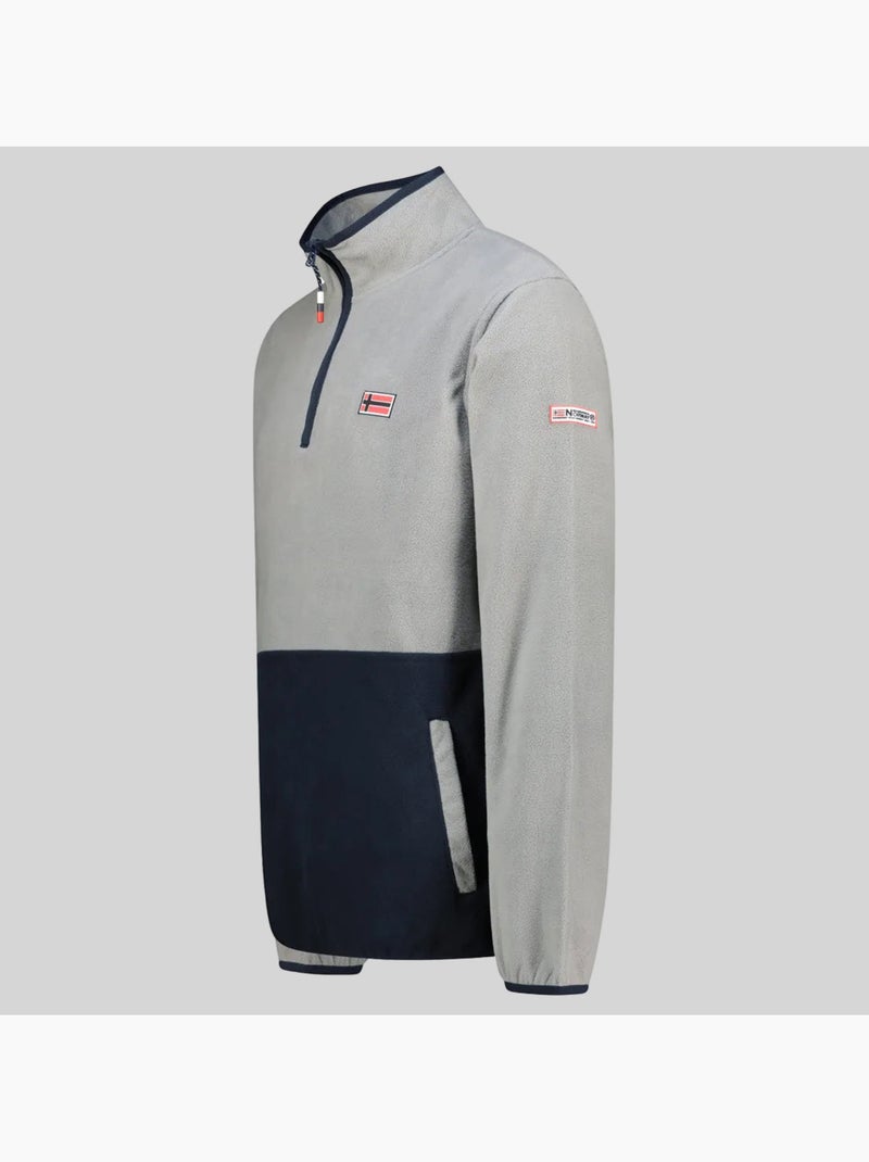 Veste polaire touki hz – geographical norway Gris clair - Kiabi