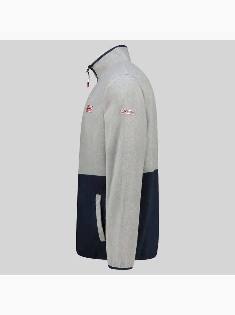 Veste polaire touki hz – geographical norway Gris clair - Kiabi