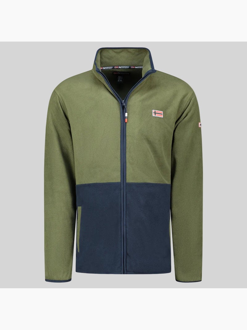Veste polaire touki hz – geographical norway Kaki - Kiabi
