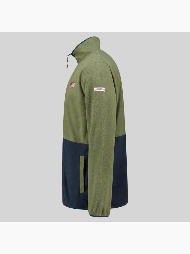 Veste polaire touki hz – geographical norway Kaki - Kiabi